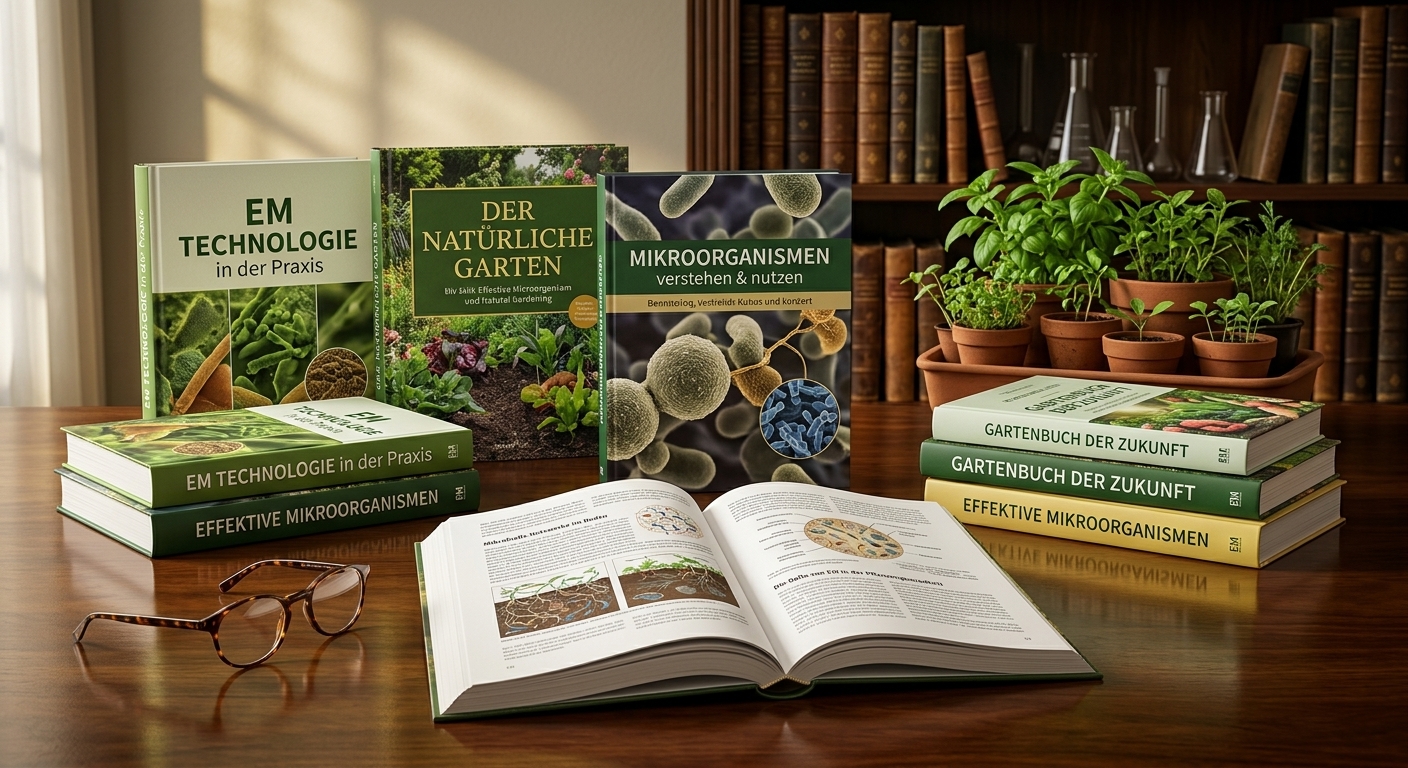 EM-KING Literatur – Bücher über Effektive Mikroorganismen, Garten und Gesundheit