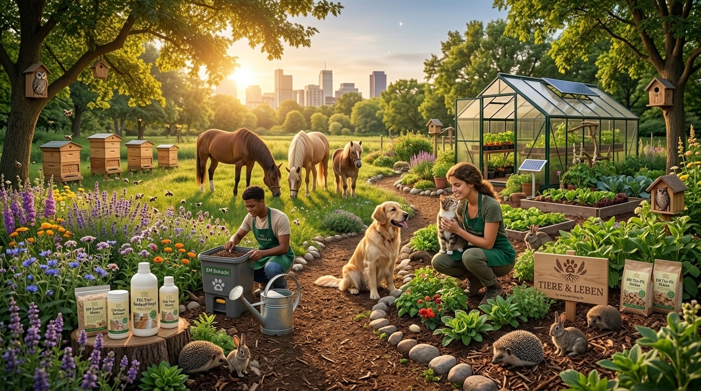 EM-KING Tiere – Natürliche Produkte für Hunde, Katzen, Pferde und Bienen